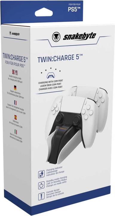 Immagine prodotto Snakebyte Carica doppia 5 (Playstation Classic)