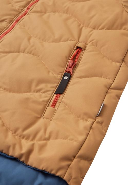 Produktbild Reima Kinder Daunenjacke Fossila Peanut Brown (122)