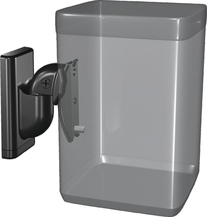 Image du produit Sanus Paire de fixations murales WSWM22 pour Sonos One, Play:1 et Play:3 (1 paire, Installation murale, Pivotant, Inclinable)