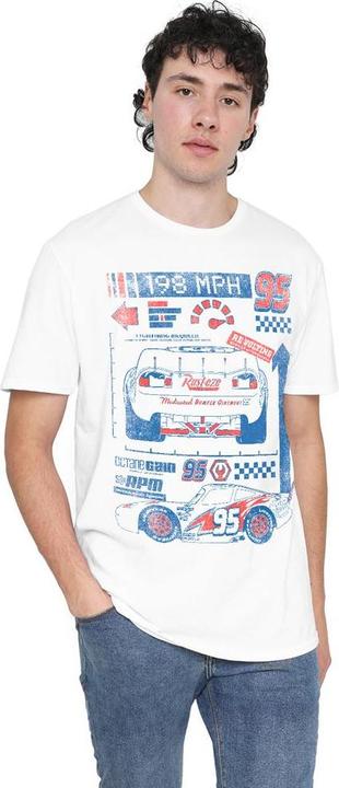 Immagine prodotto Cars 198 MPH Maglietta Saetta Mcqueen Uomo (L)