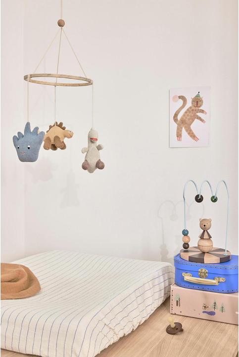 Produktbild Oyoy Spielzeugkoffer Fuchs 2 Stück, Beige, Blau