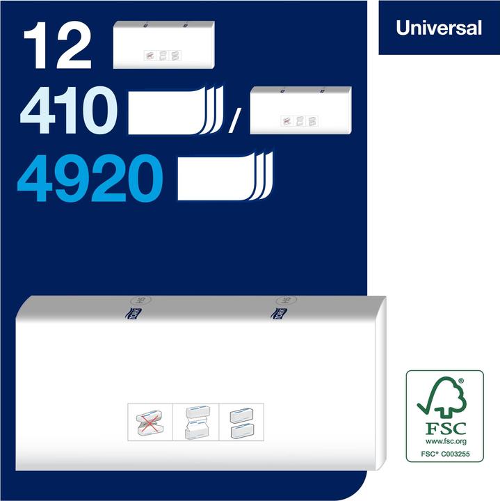 Image du produit Tork Serviette à main continue Peakserve (4920 x)