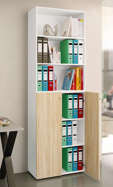 Actual product image VCM Office cabinet Filing cabinet Shelf Lona 6f (70 x 40 x 220 cm)