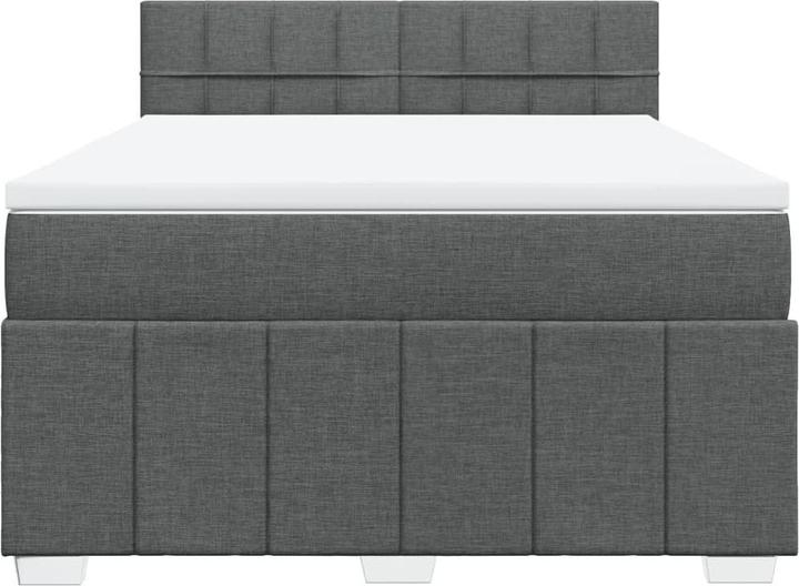 Produktbild VidaXL Bo x springbett mit Matratze 160 x 200 cm Stoff (160 x 200 cm, 160 x 200 cm)