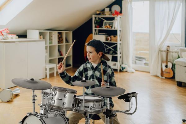 Produktbild Efnote Mini E-Drum Schlagzeug mit Zubehör-Set (E-Drum)