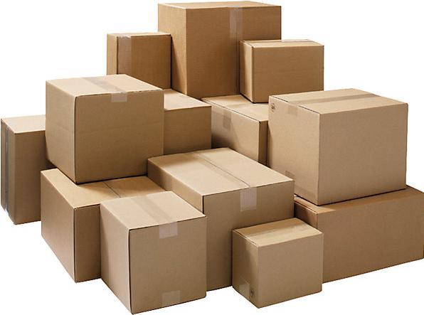 Actual product image kaiserkraft Folding corrugated cardboard box, length 600 to 799 mm, LxWxH 600 x 350 x 200 (1 x)
