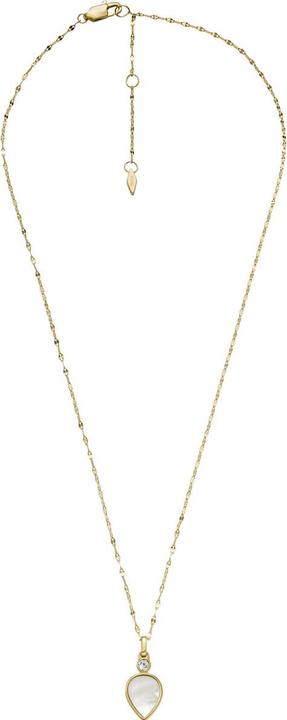 Fossil Jewelry Halskette (Edelstahl, 42 - 47 cm)