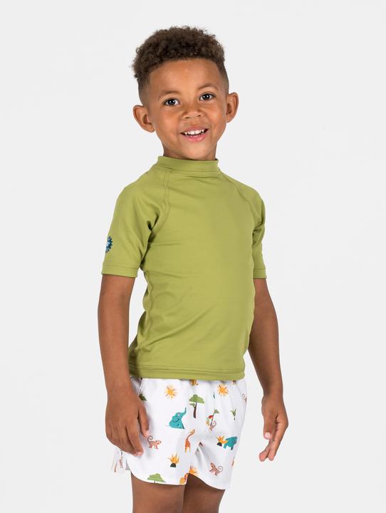 Produktbild Nabaiji UV-Shirt kurzarm Baby - khaki (2)
