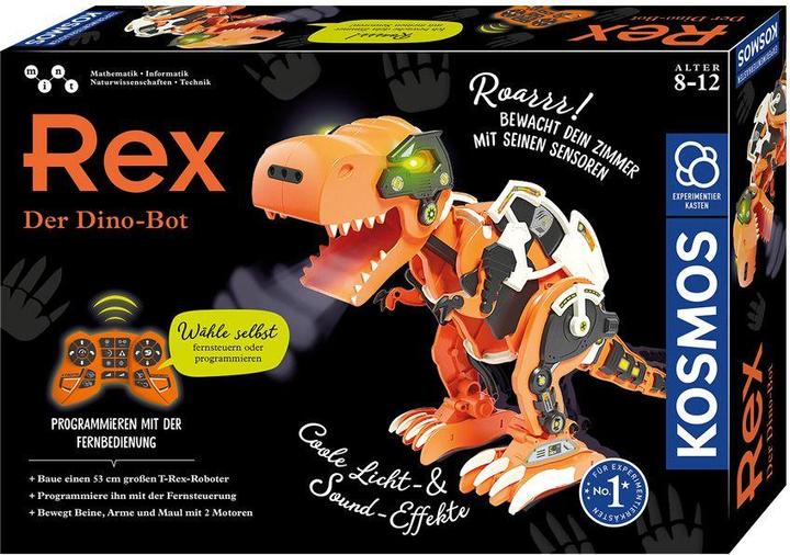 Actual product image Kosmos Rex the Dino-Bot Robotics Experiment Set