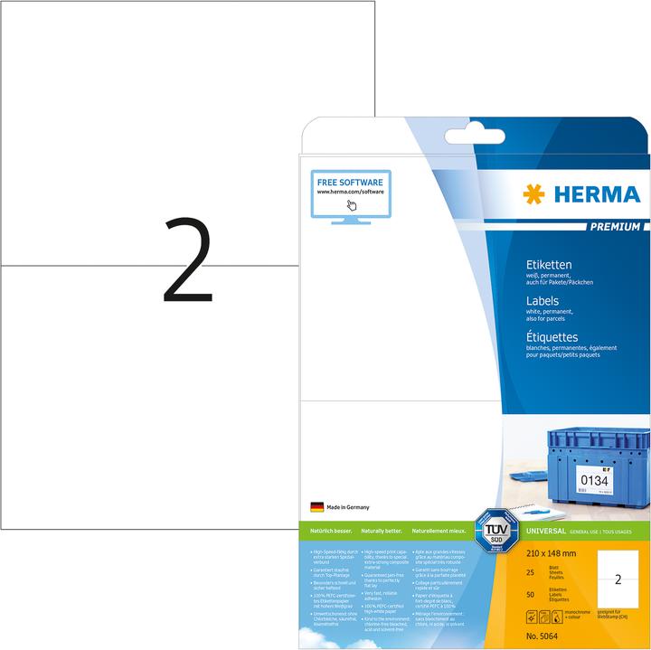Image du produit HERMA Étiquettes d'expédition A4