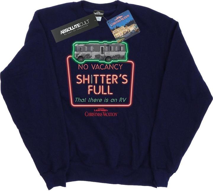 National Lampoon´s Vacation National Lampoon's Christmas Vacation Greyscale No Vacancy Sweatshirt (XXL)