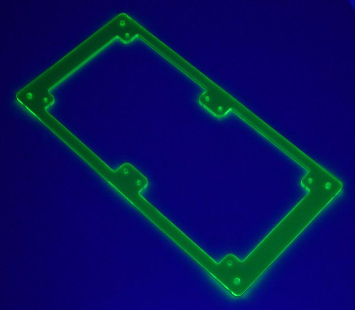 Produktbild AC Ryan RadGrillz GlowFX 2x120mm - Acryl UVGreen