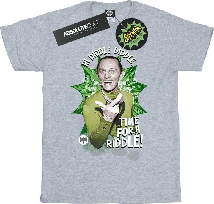 Produktbild Batman TV Series The Riddler Time for a Riddle TShirt (S)
