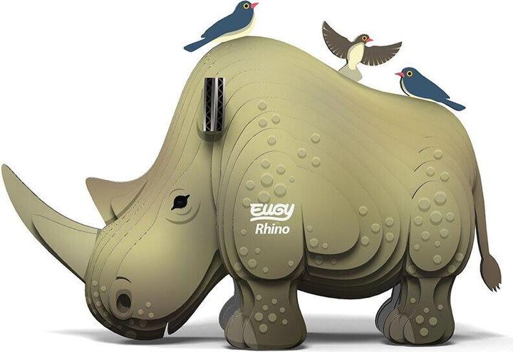 Immagine prodotto Eugy Rinoceronte - 3D Kit modello di figure in cartone