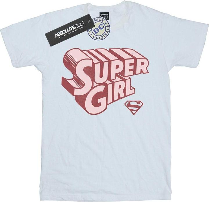 Supergirl Retro Logo TShirt Mädchen