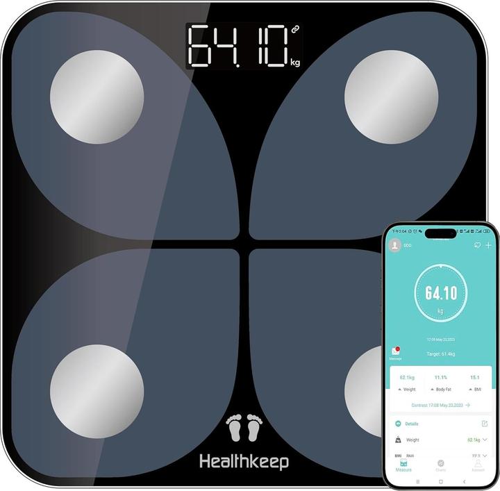 Healthkeep Körperanalysewaage (180 kg)