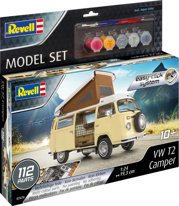 Immagine prodotto Revell Set di modelli VW T2 Camper (click facile)