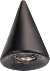 Immagine prodotto Bijouteria Chiusura piercing (Rivestimento PVD (nero), Acciaio chirurgico 316L)