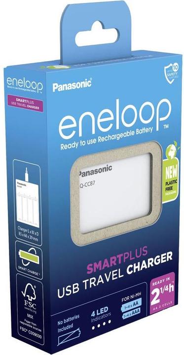 Productafbeelding Panasonic BQ-CC87 (1 Pcs., 1900 mAh, Lader zonder batterij)