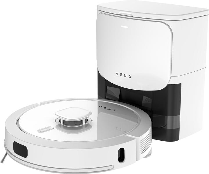 Image du produit Aeno Aspirateur robot laser blanc avec batterie 5200mAh, poubelle de 300ml, réservoir d'eau de 300ml. (Robot d'aspiration et de nettoyage)