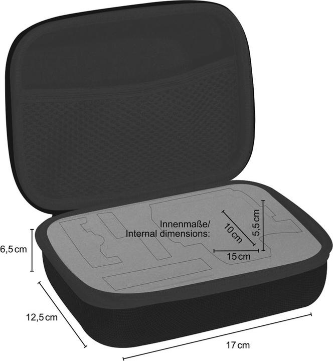 Actual product image mantona Hardcase bag (GoPro Hero 5, GoPro Hero 4, Hero 3, Hero 3+, Hero 2)
