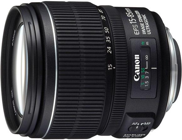Produktbild Canon EF-S 15-85mm f/3.5-5.6 IS USM (Canon EF-S, APS-C / DX)
