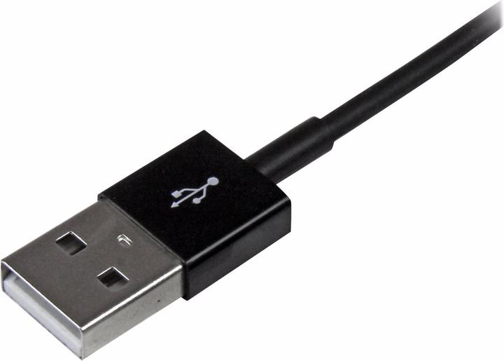 Actual product image StarTech 1m Apple 8 Pin Slim Lightning Connector to USB Cable - USB cable for iPhone / iPod / iPad (1 m, USB 2.0)
