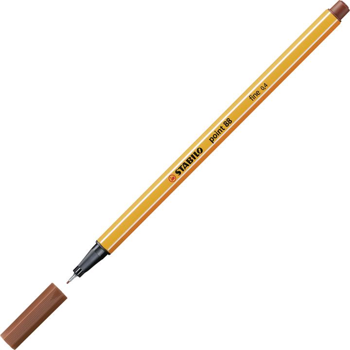 Produktbild STABILO point 88 Fineliner (Rötel, 1 x)