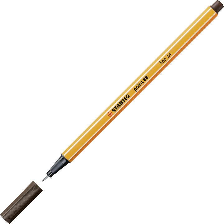 Produktbild STABILO point 88 Fineliner (Umbra, 1 x)