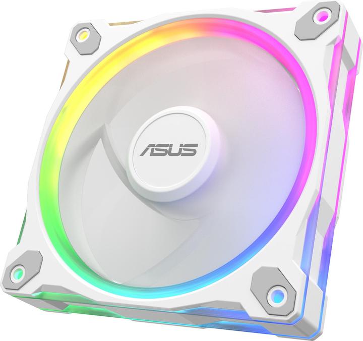 Actual product image ASUS PRIME MR120 FAN ARGB REVERSE WHITE 3IN1 (120 mm, 3 x)