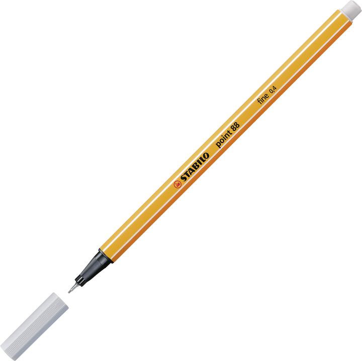Produktbild STABILO point 88 Fineliner (Hellgrau, 1 x)