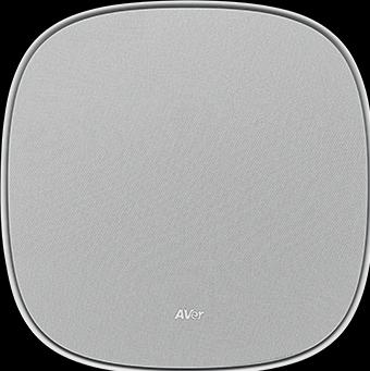 Actual product image AVer FONE700 ceiling speakerphone with HUB connection including 10m cable