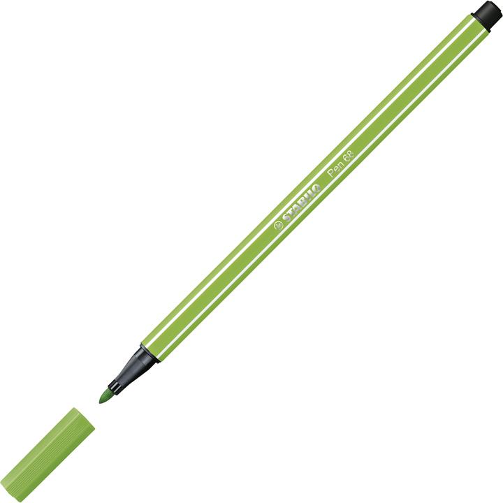 Produktbild STABILO Pen 68 Premium-Filzstift (Hellgrün, 1 x)