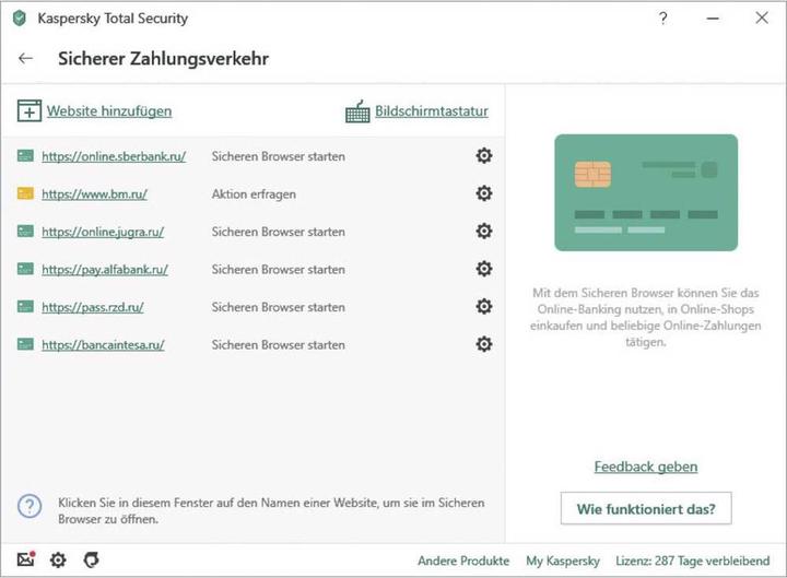 Produktbild Kaspersky Total Security 2020 (3 User, 12 Monate)