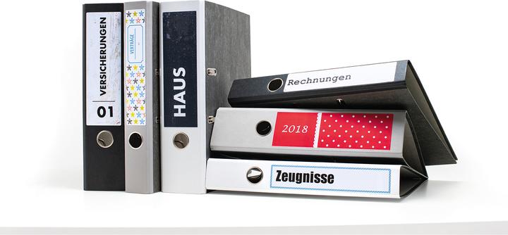 Actual product image HERMA Folder labels A4
