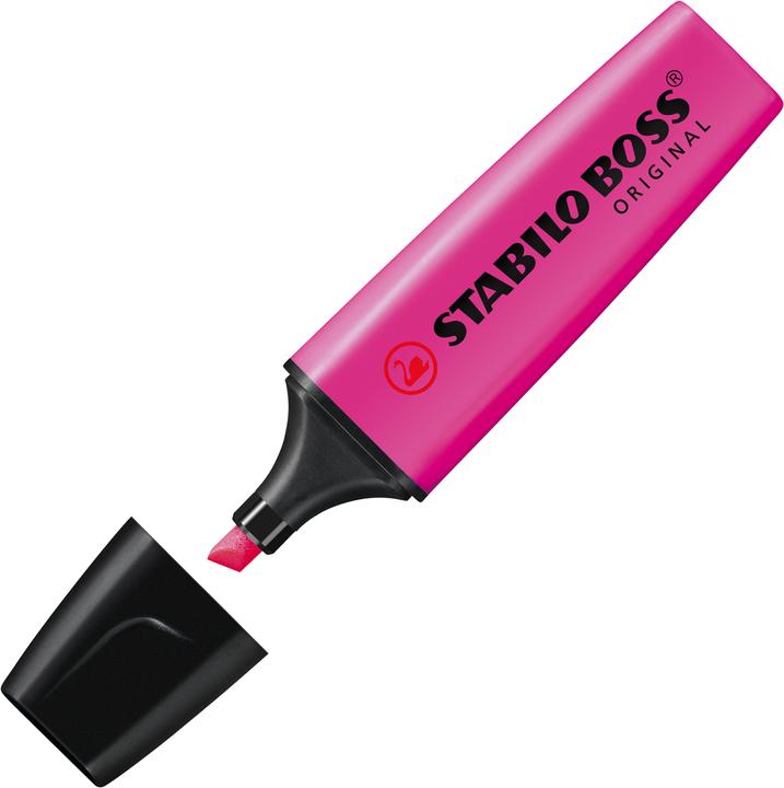 Produktbild STABILO BOSS ORIGINAL Textmarker (Pink, 2 mm, 1 x)