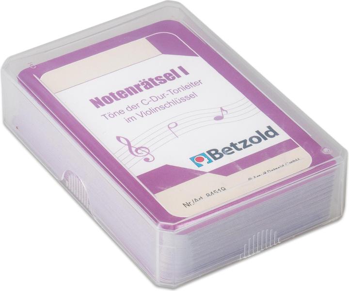 Produktbild Betzold Musik Notenrätsel I (Deutsch)