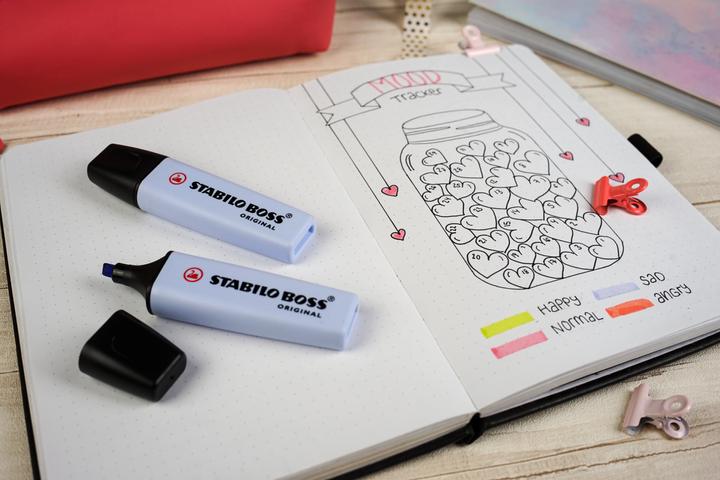 Actual product image STABILO BOSS ORIGINAL Pastel Highlighter (Cloudy blue, 5 mm, 1 x)