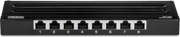 Image du produit Trendnet Panneau de brassage blindé à 8 ports pour montage mural