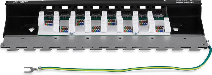 Image du produit Trendnet Panneau de brassage blindé à 8 ports pour montage mural