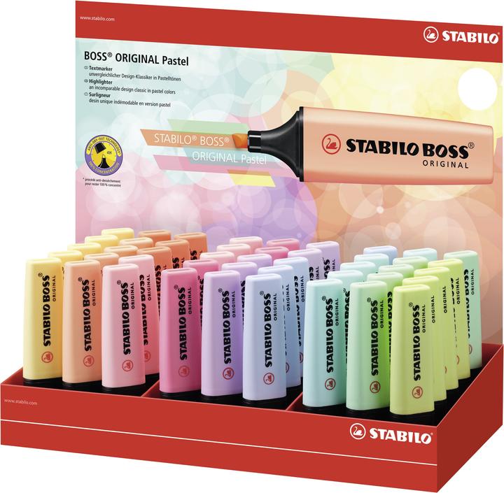Image du produit STABILO Boss Original Pastel (Assortiment, 5 mm, 45 x)
