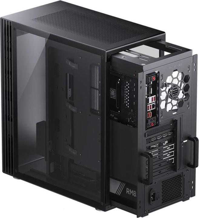 Actual product image Jonsbo U6 Window Midi Tower, Tempered Glass (ATX, mATX, Mini-ITX)