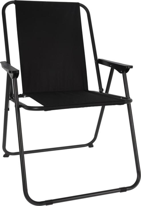 Produktbild Mojawo Campingstuhl Stoff Oxfort Metall Schwarz