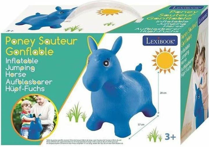 Produktbild Lexibook Aufblasbares blaues Hüpfpferd