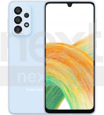 Produktbild Samsung Galaxy A33 5G (128 GB, Awesome Blue, 6.40", Dual SIM, 48 Mpx, 5G)