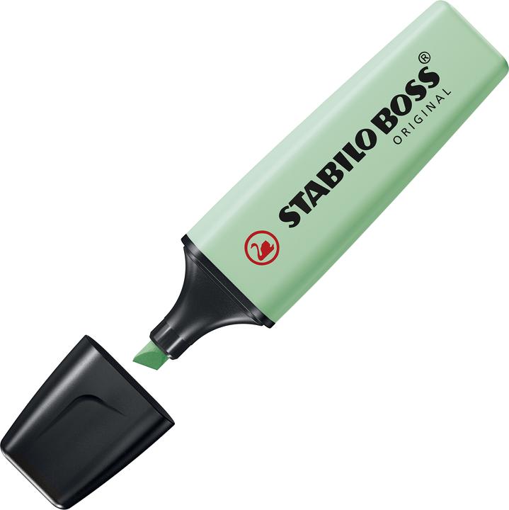 Actual product image STABILO BOSS ORIGINAL Pastel Highlighter (Green, 5 mm, 1 x)