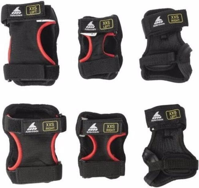 Image du produit Rollerblade équipement de patinage (XXS, Coudes, Protège-poignets, Genouillère, Modèle unique)