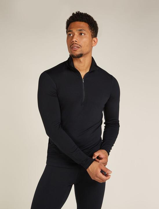 Actual product image Icebreaker Men Merino Blend Core Heavyweight LS Half Zip (XL)