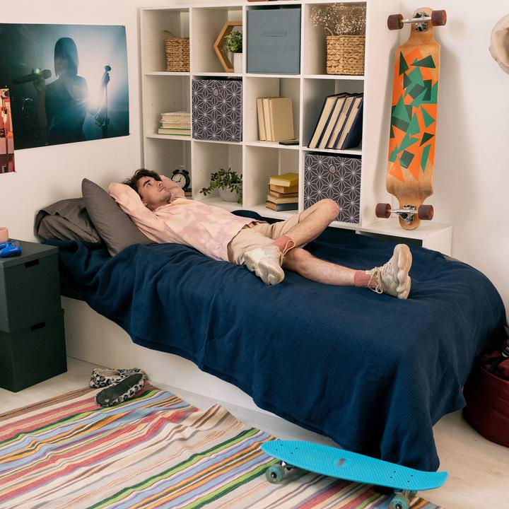 Actual product image Relaxdays 2x storage box (30 x 30 x 30.5 cm, 27 l)
