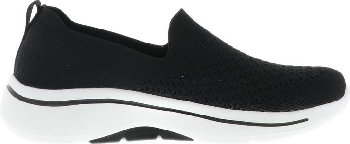 Produktbild Skechers 124418/BKW Go Walk Arch Fit-Delora Damen Sneaker Slipper Turnschuhe Low-Cut schwarz/weiss (39)
